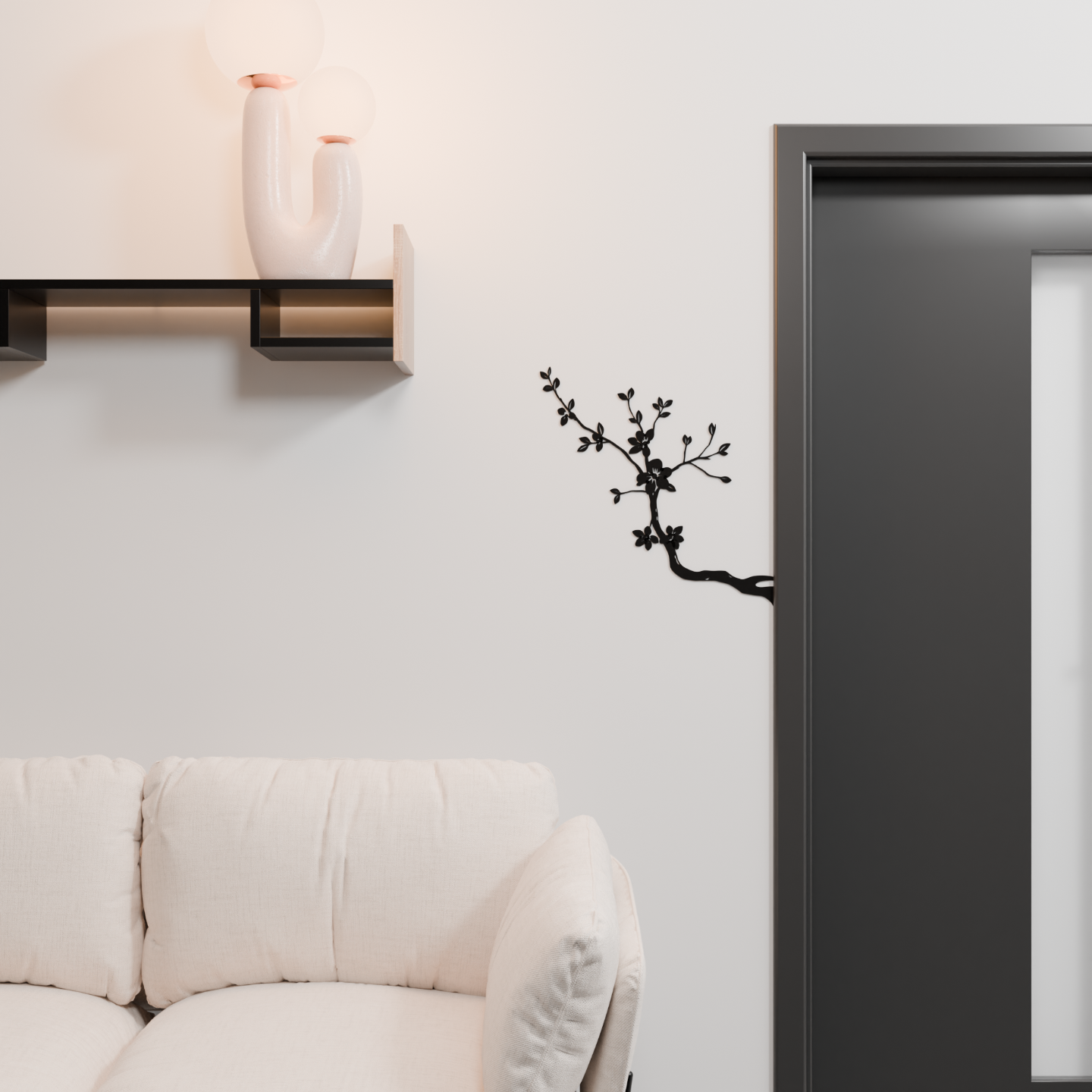 Cherry Blossom Wall Decor