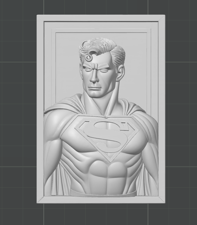 Superman Wall Relief