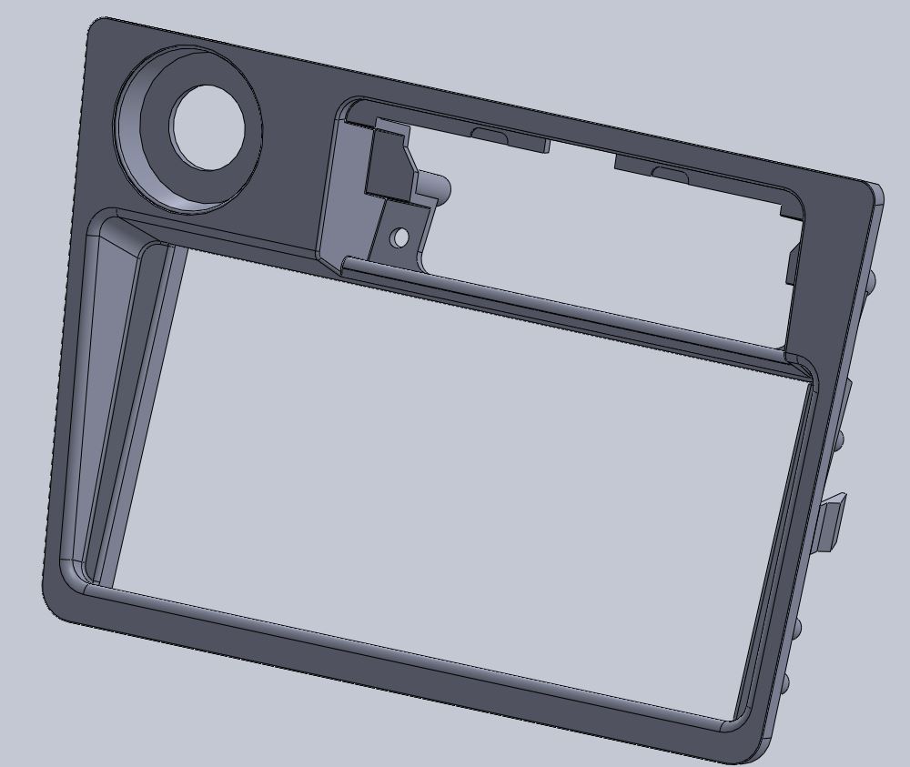 Mazda 323 BF 4WD dash surround
