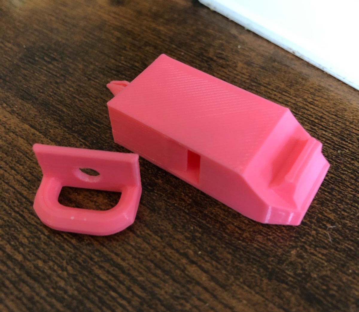 Tactical Emergency Defense Personal Safety Survival Whistle 3D model thumbnail