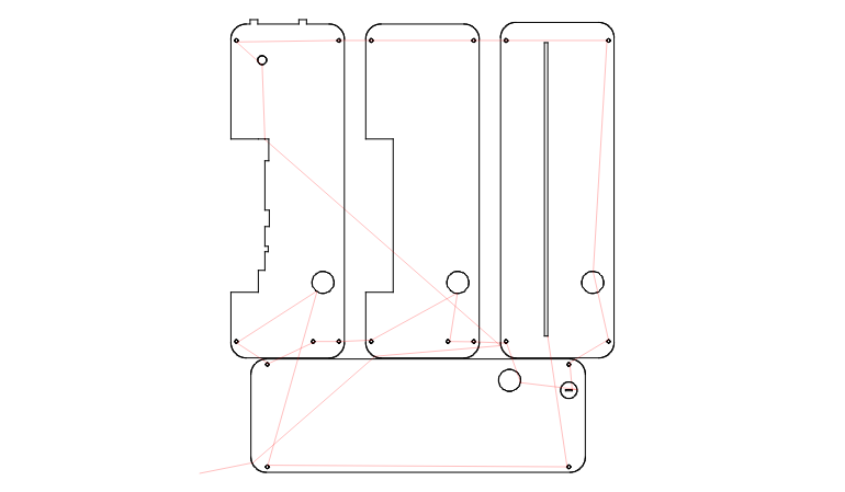 Bosch GTS 635-216, Null-Spalt Einlegeplatte, zero clearence. Lasercut
