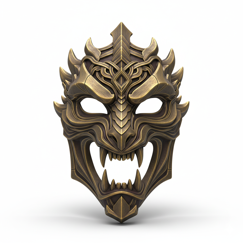 Chimera Beast King, mask, cosplay, wearable, costume, face, helmet