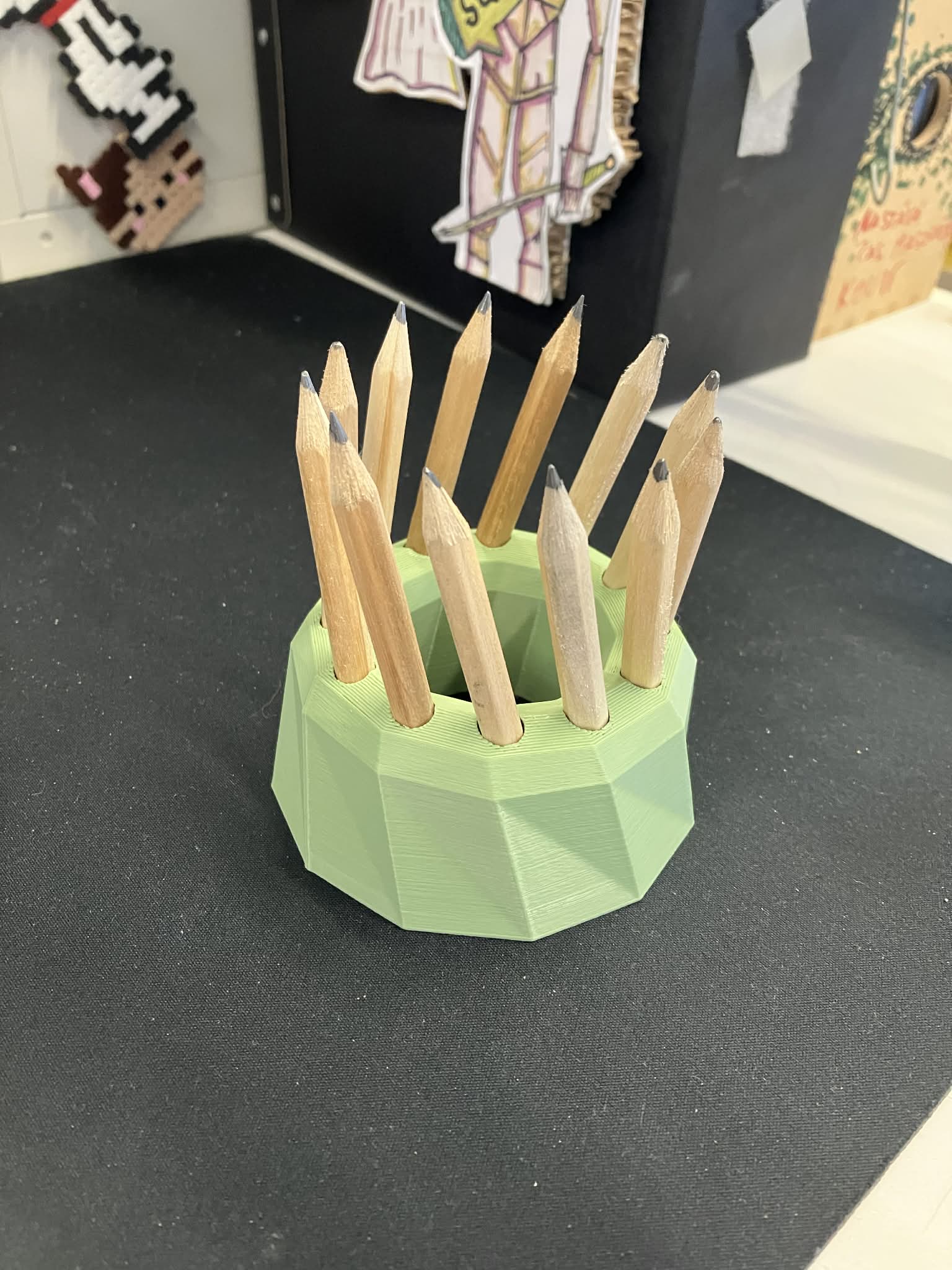 Holder for (IKEA) pencils