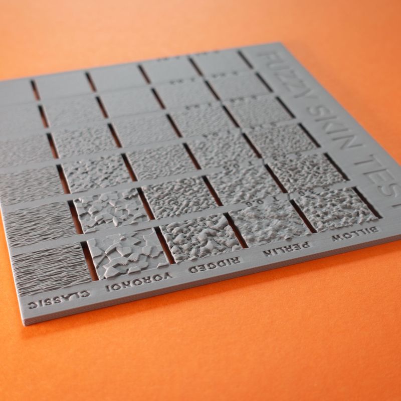 Fuzzy Skin Test LITE – Sample Plate for 5 Pattern Types by inno3design ...
