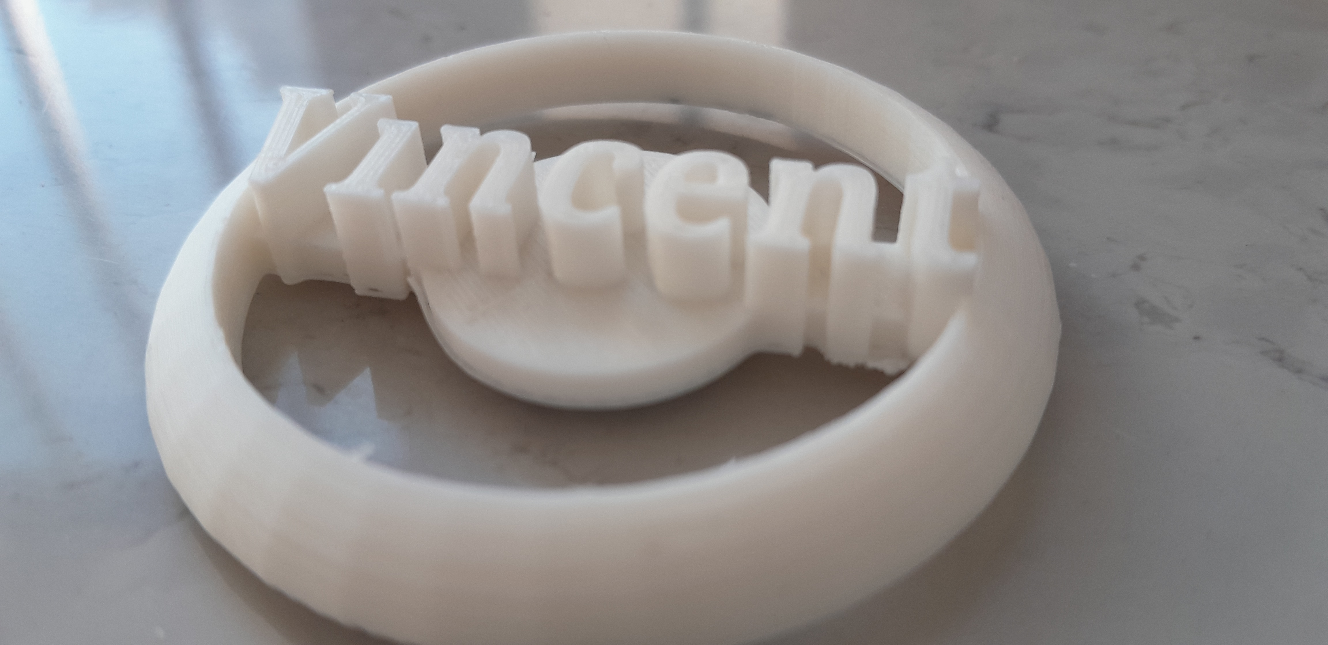 Miniatura 4 do modelo 3D Customizable Magnet Nameplate