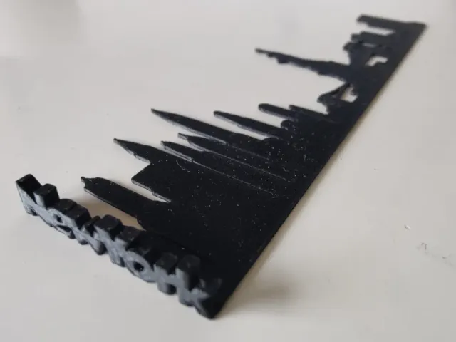 New-York skyline 3D bookmark