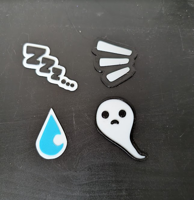 Anime Emote Hair Accessories