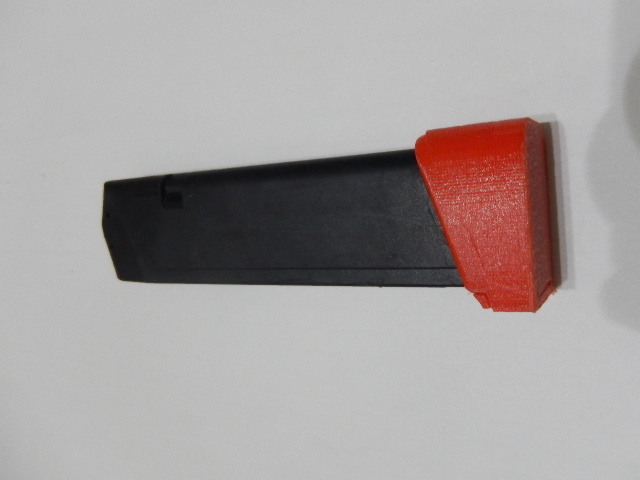 compatible with Glock magazine +2 & +6 floor plate 3D model by build everything