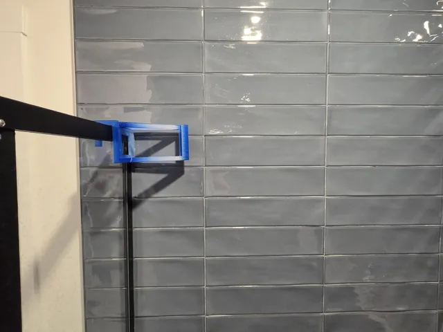 Shower phone mount