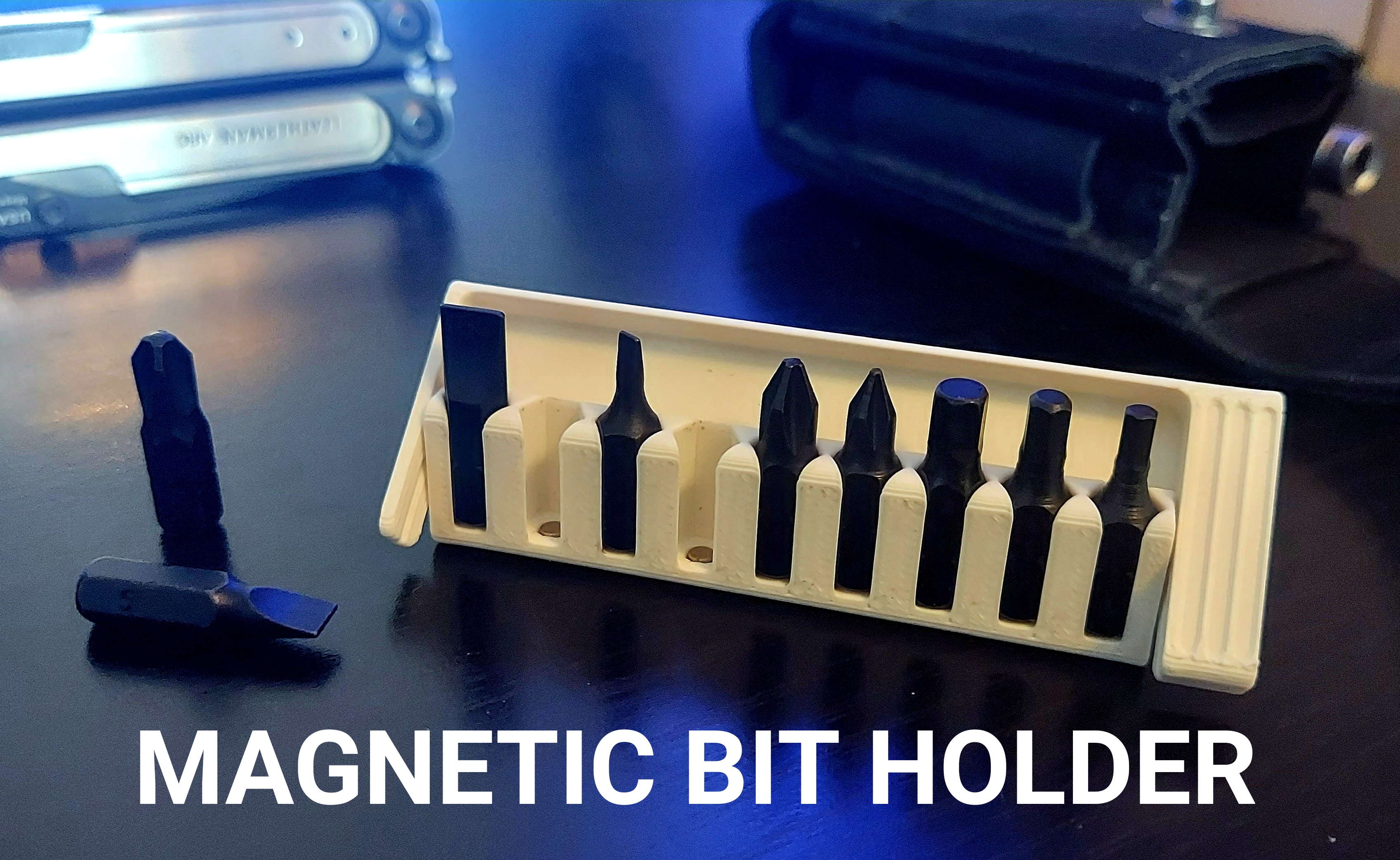 Slim Magnetic Bit Holder