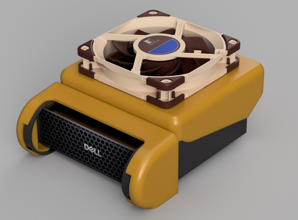 Nvidia DGX Spark (GB10) Top Mount Cooling Duct