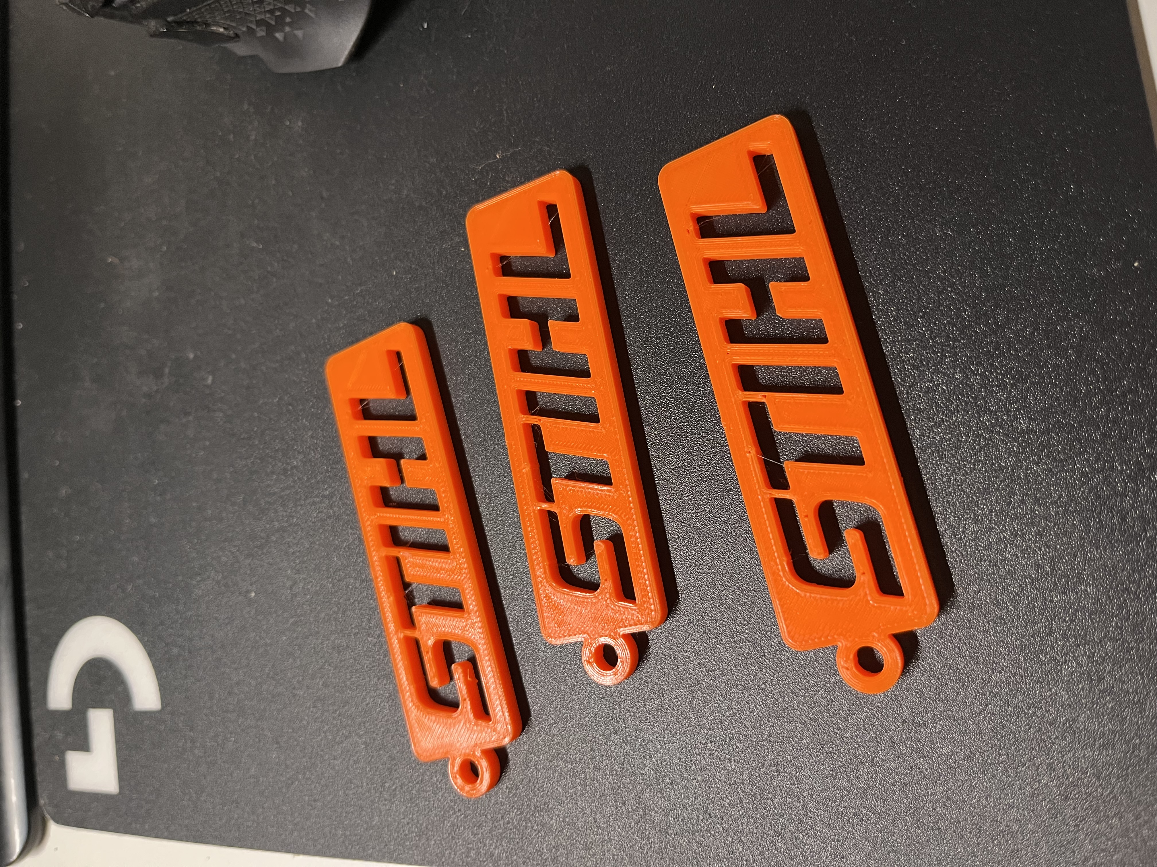 Stihl logo keyring