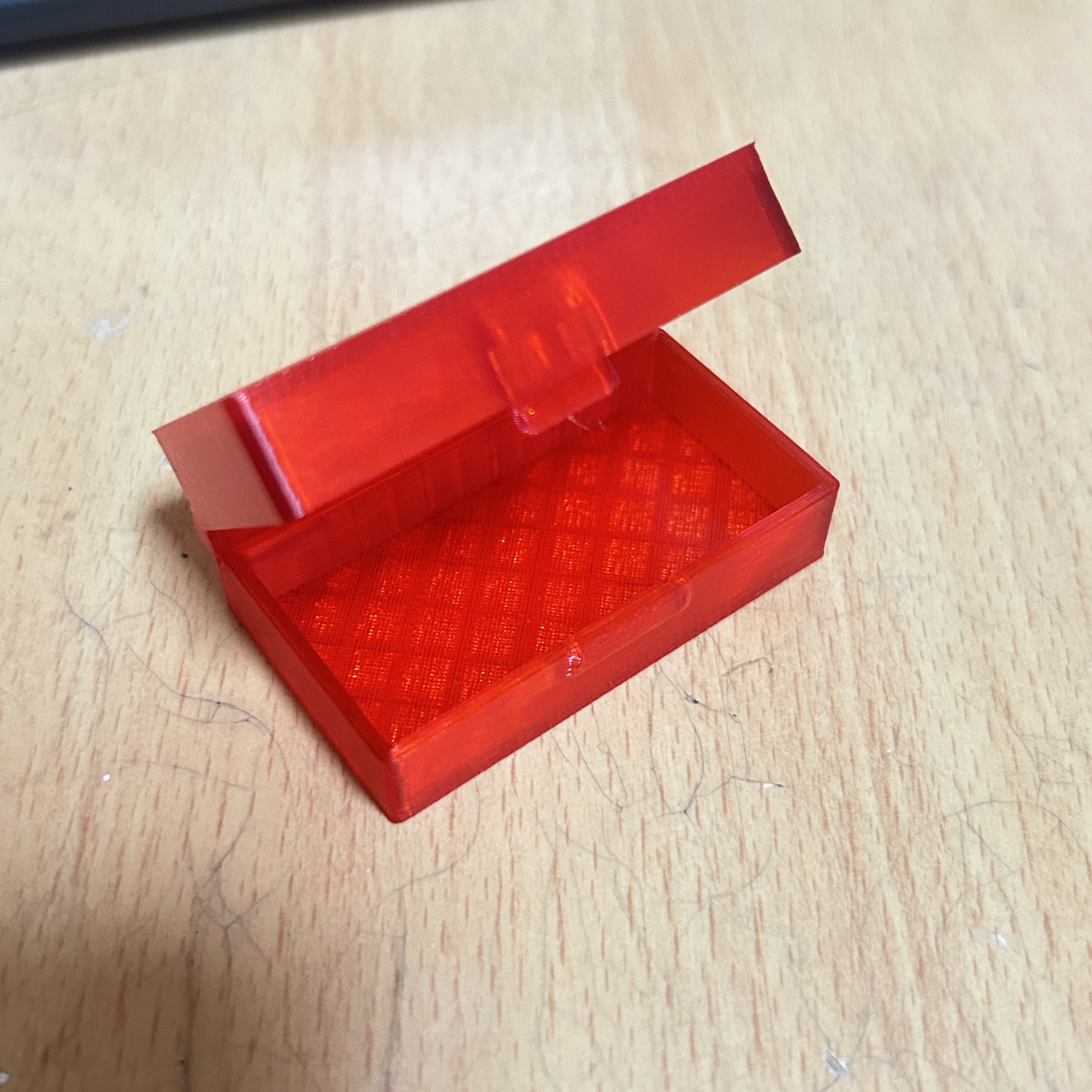 Miniatura 5 do modelo 3D one print mini box(Hinge production reference model)　Two sizes
