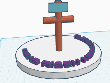 He Is Risen, Christian Words To Remember W/ Cross