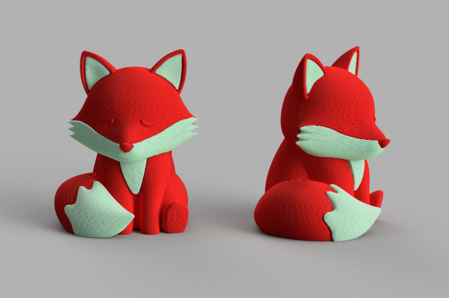 Cute Fox Miniature