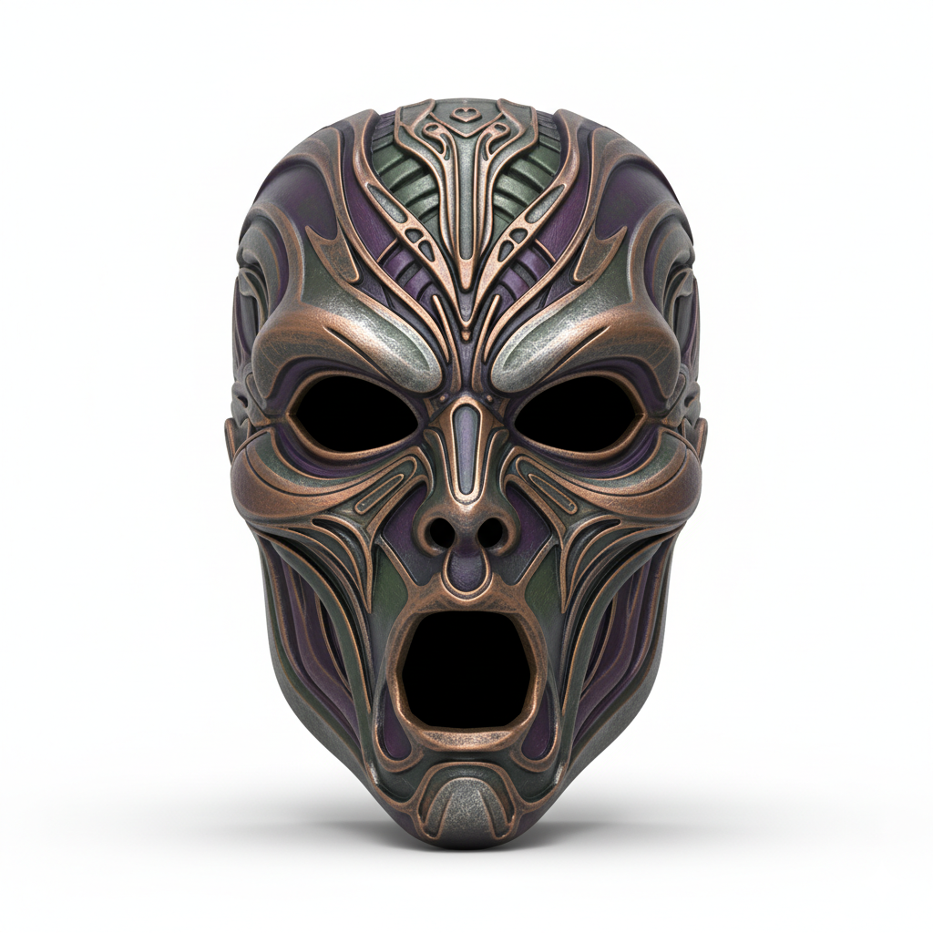 Alien Hive Overlord, mask, cosplay, wearable, costume, face, helmet