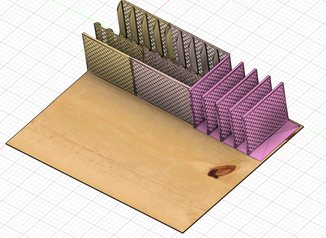 Baking ingredient sorter - additional sizes and slots