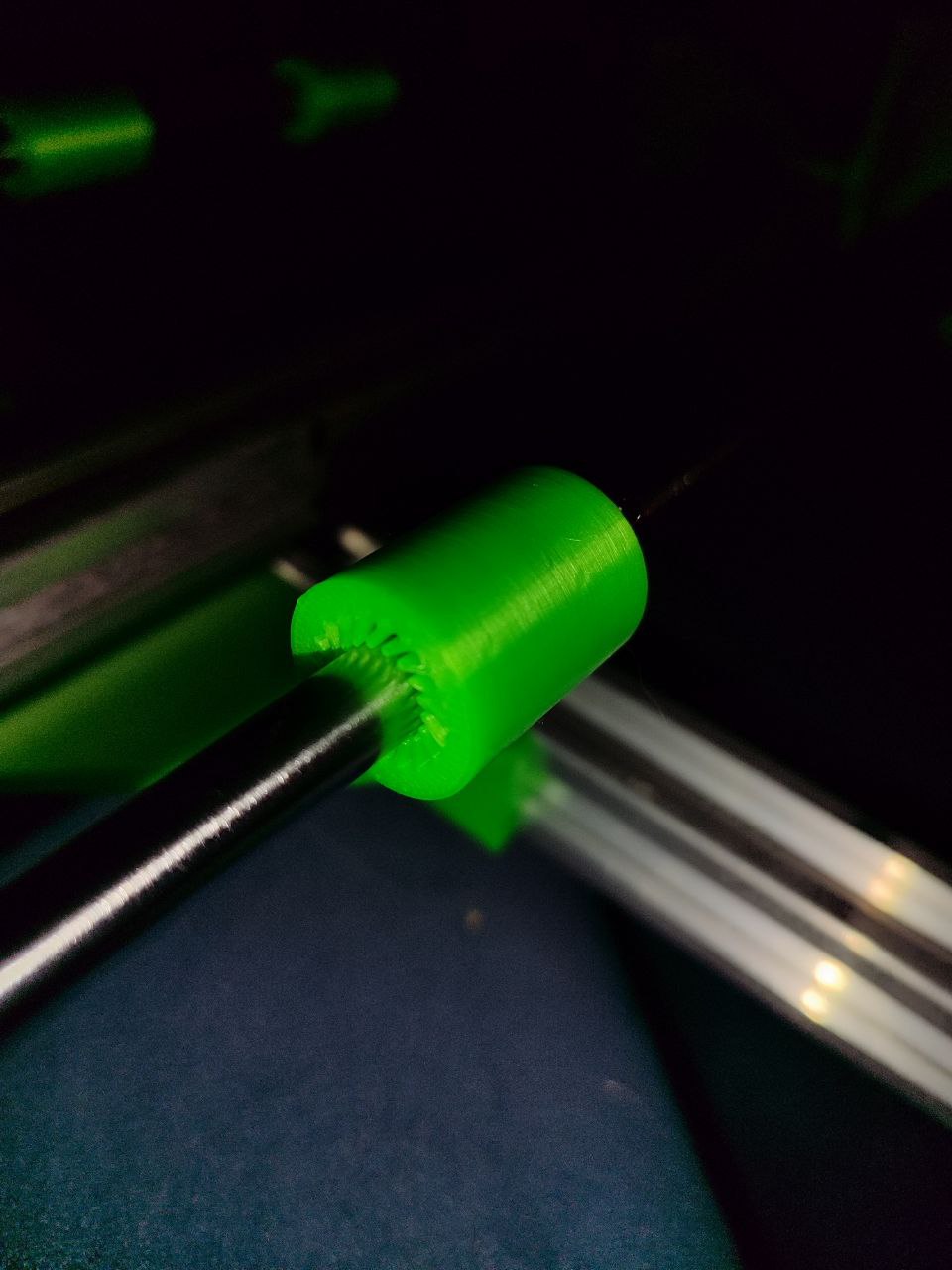 LM8UU with LM10UU outer diameter