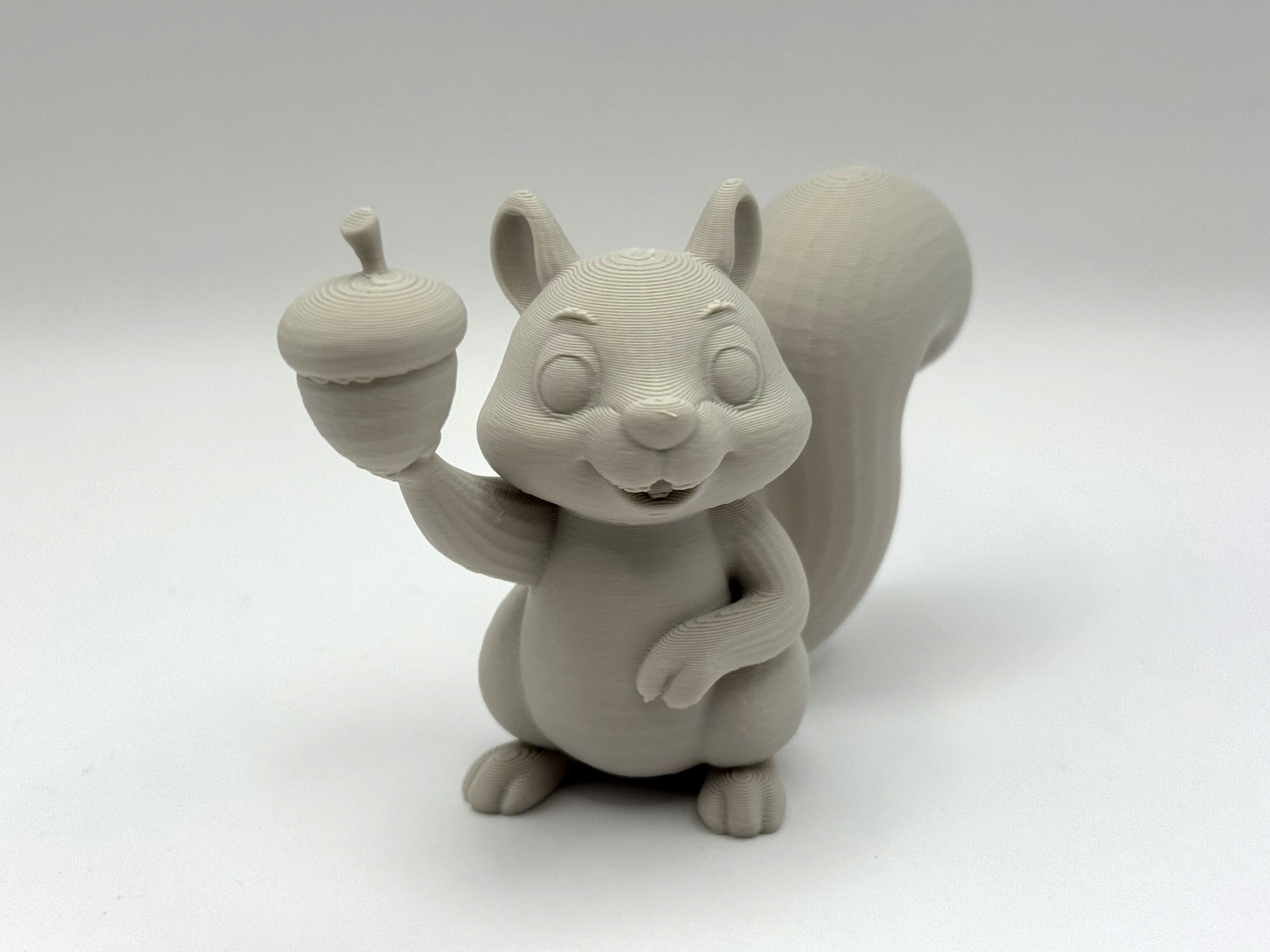 Cute Squirrel with Acorn