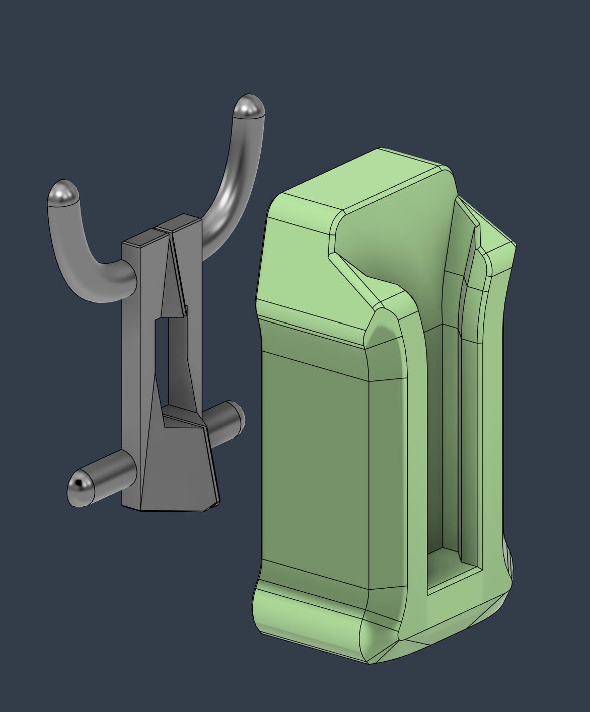 Mantis Holster - Pegboard Mount