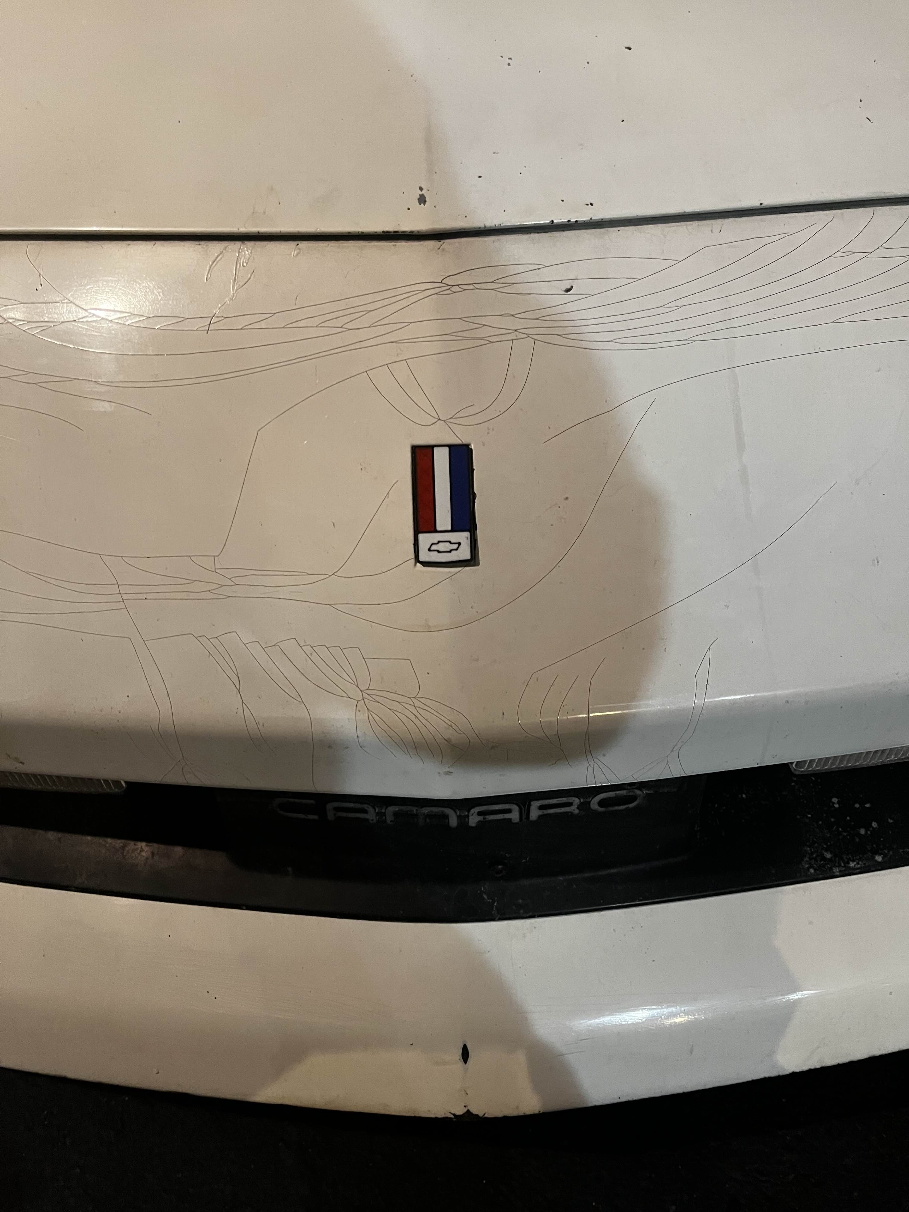 3rd gen camaro front badge - logo