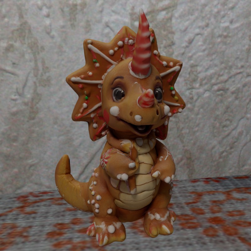 Baby Dino Ginger Bread