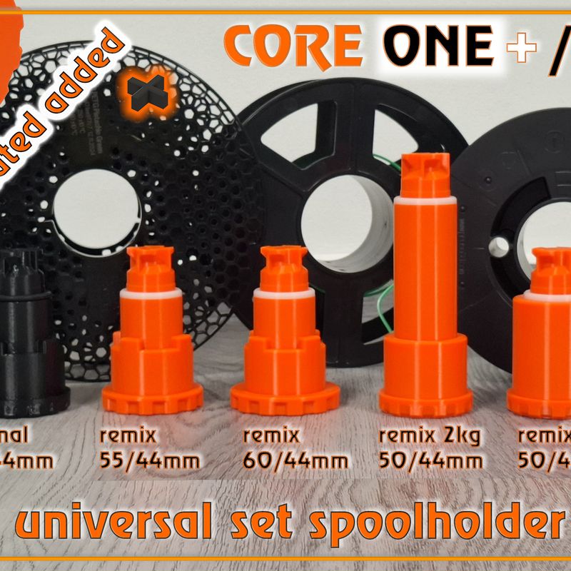 Core One+ / L / spoolholder universal set by Očko | Download free STL ...