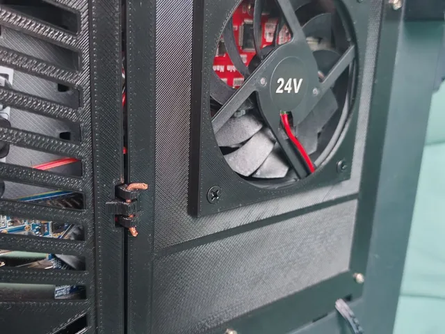 Elegoo Neptune 3 Pro Modular Mainboard cover for 80mm fan