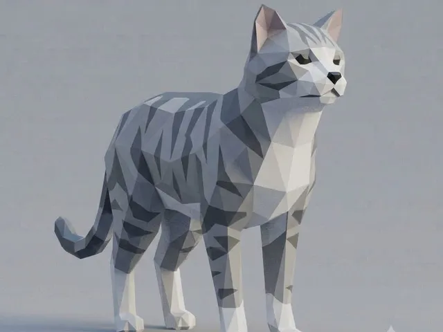 Low Poly Cat