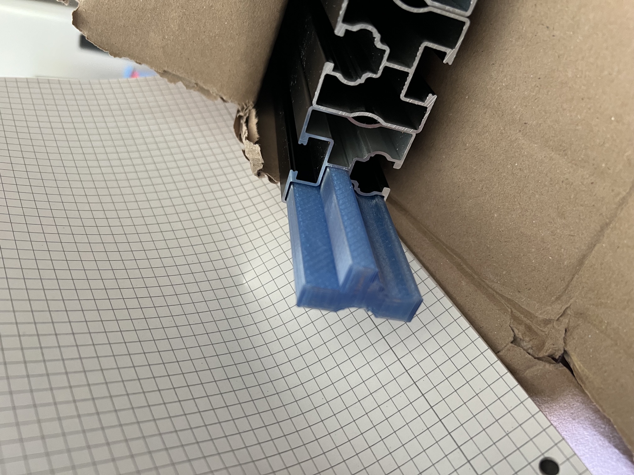Solarprofil 40 x 40 Innenverstärkung