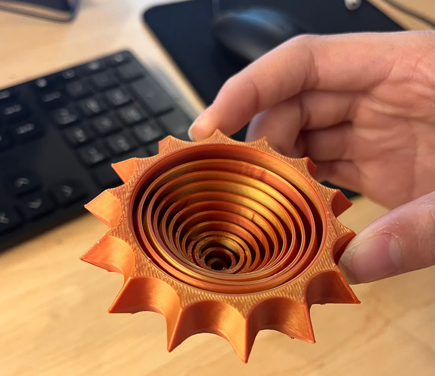 Sun Telescoping Fidget & Fidget Spinner