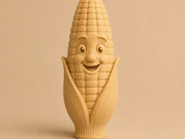 Fröhliche Maisfigur - Cheerful corn figure