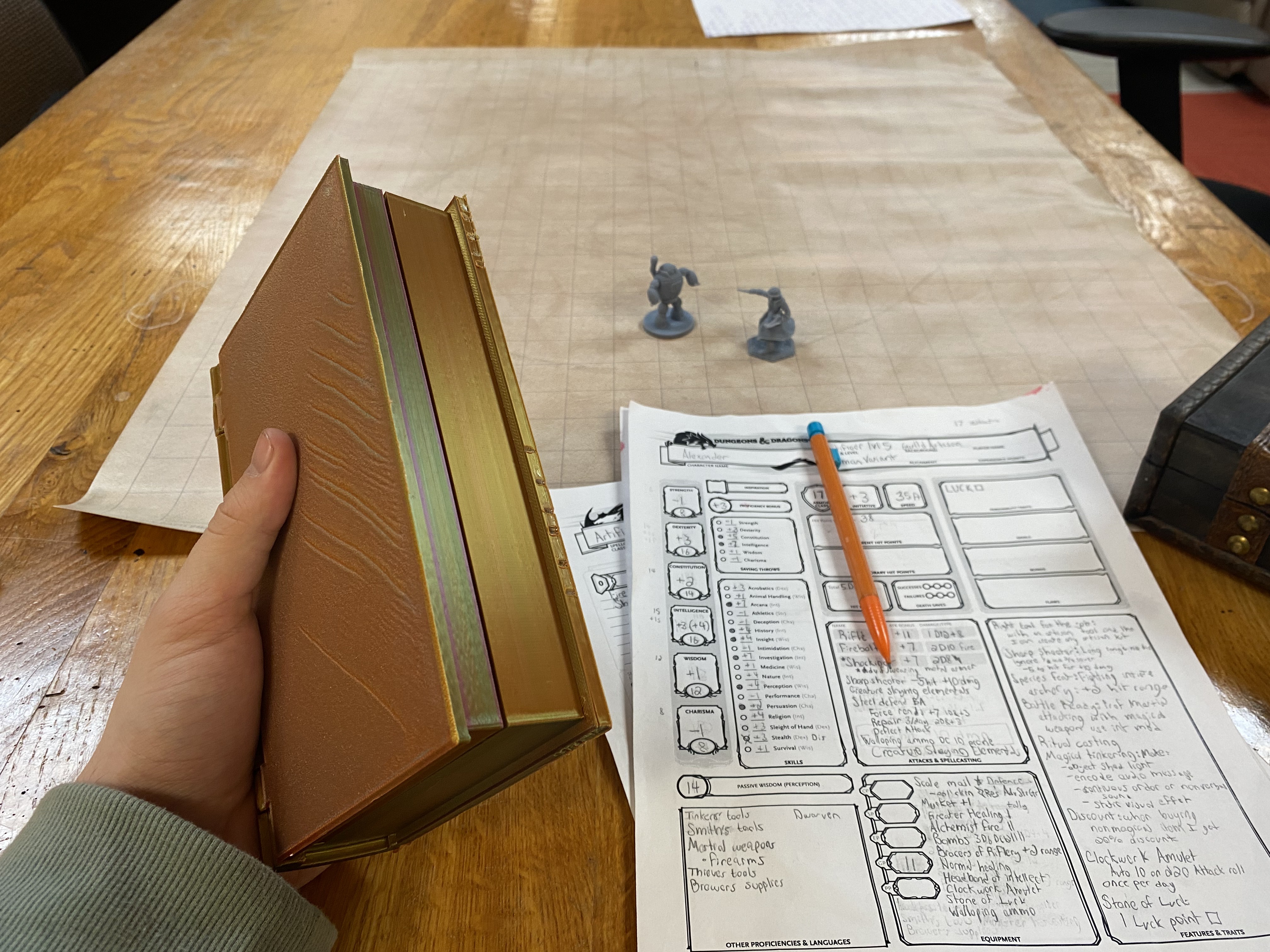 Miniatura 2 do modelo 3D D&D Tracker Booklet