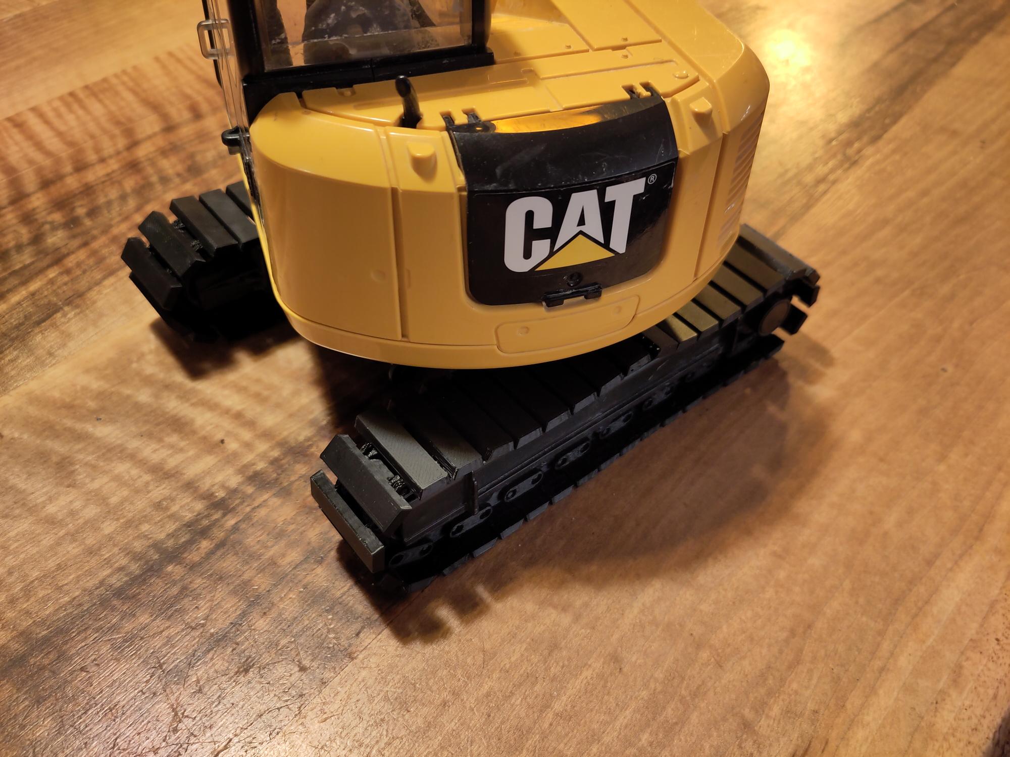 excavator track bruder PRINT IN PLACE