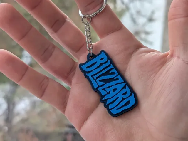 Blizzard - Keychain