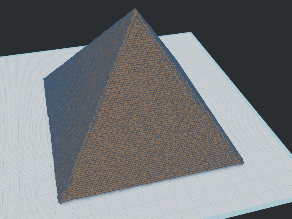 The great pyramid of idk what I was doing