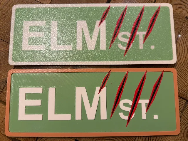 Elm Street Schild