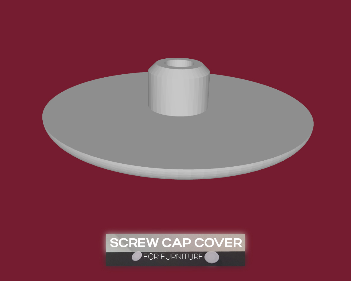 Screw Cap Cover for Furniture