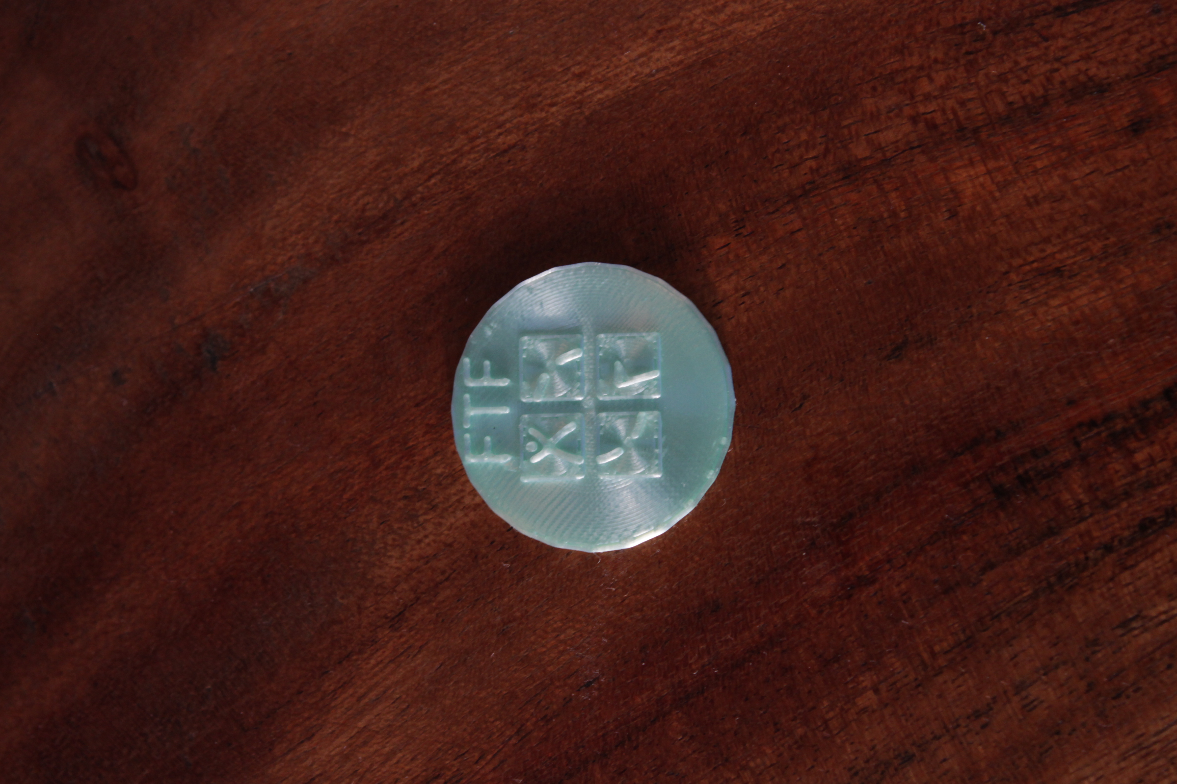 Geocaching FTF coin — thumbnail 2