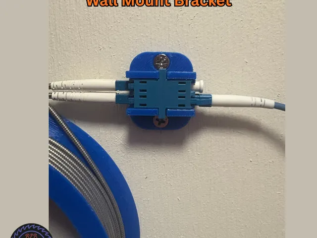 LC Fiber Optic Coupler Wall Mount Bracket
