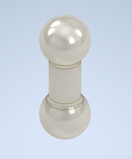 Modular Articulation Connector, 2-WAY, Ball