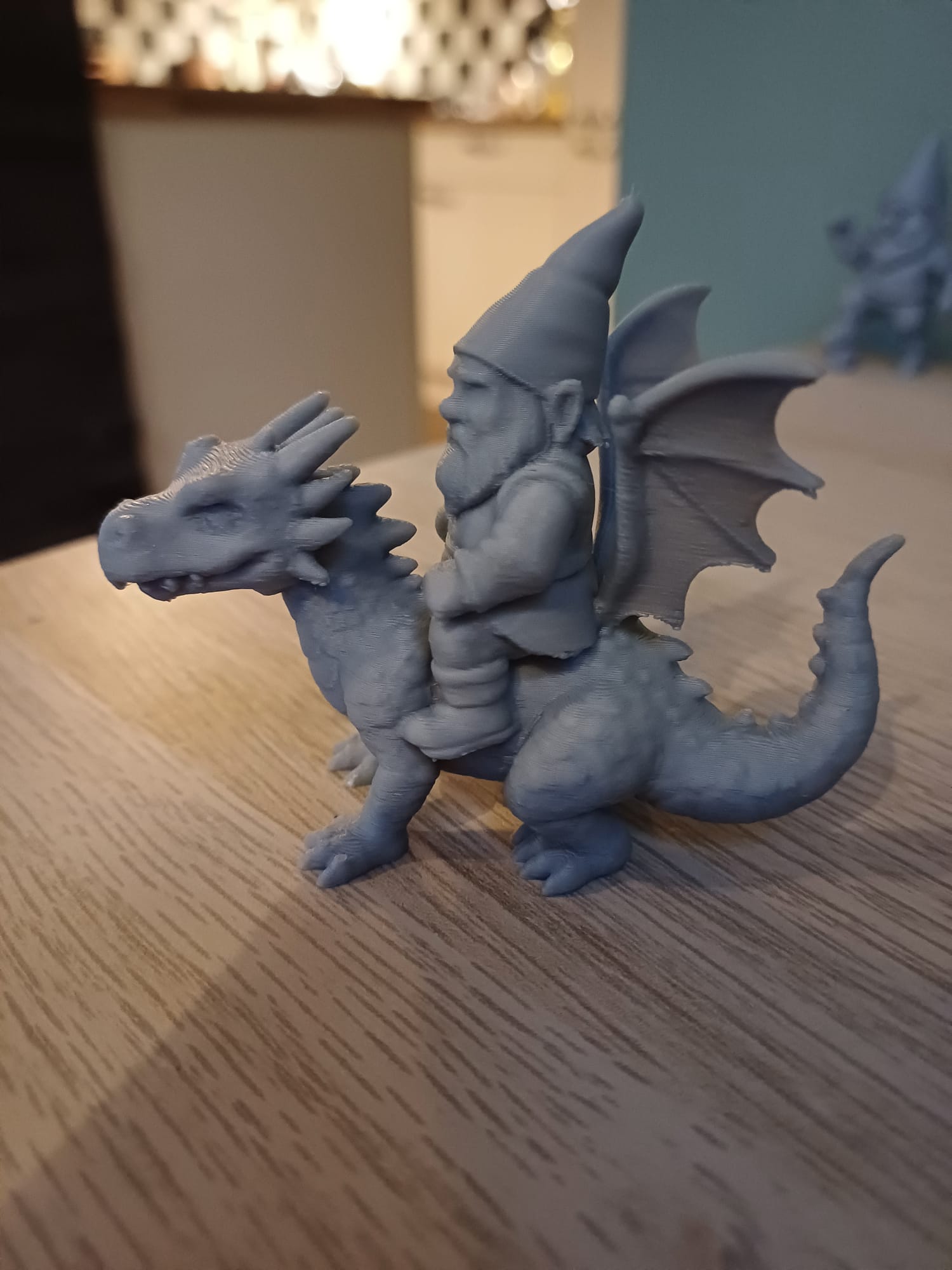 Gnome on dragon — miniatura 4