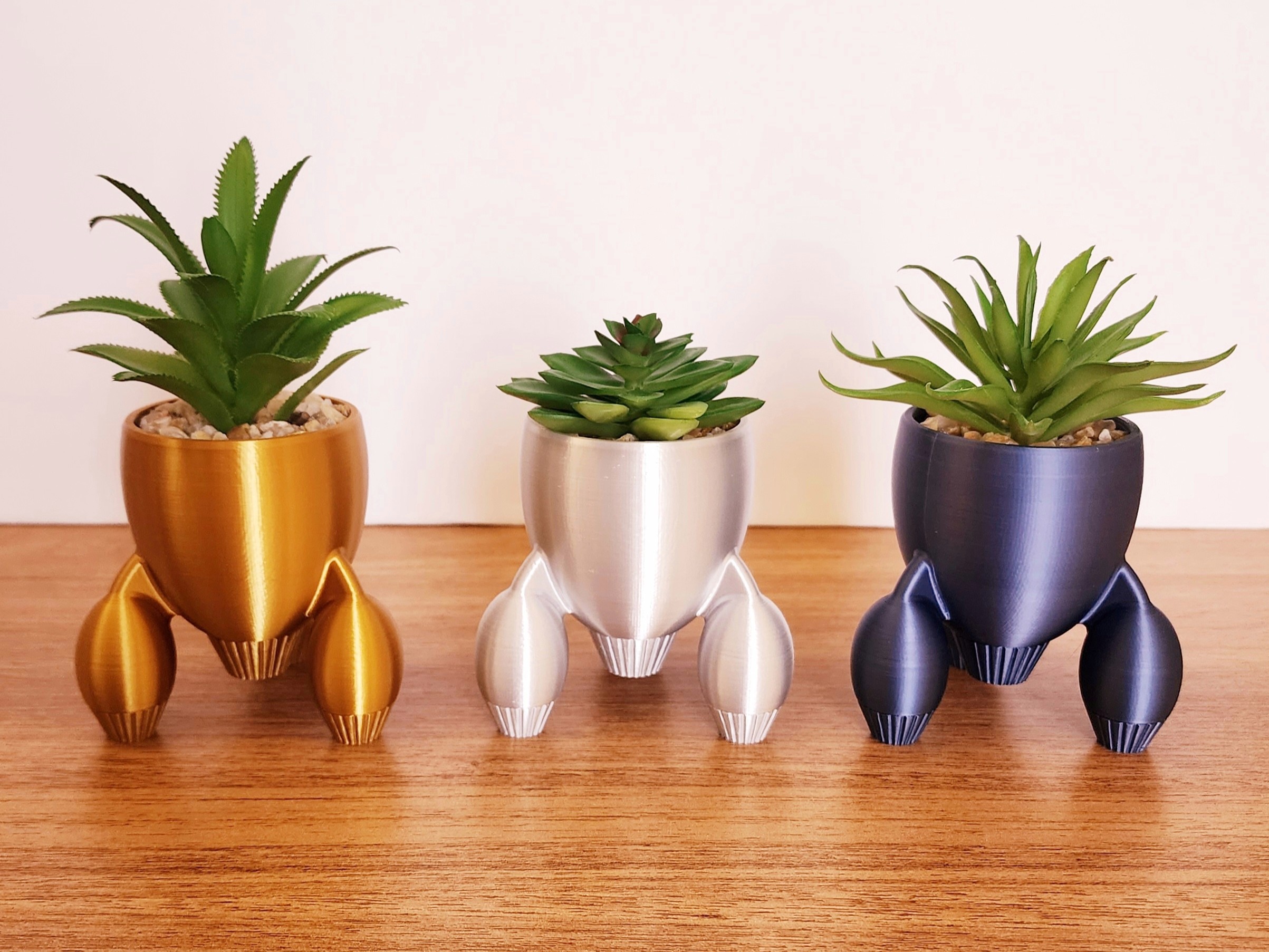 RetroRocket Planter