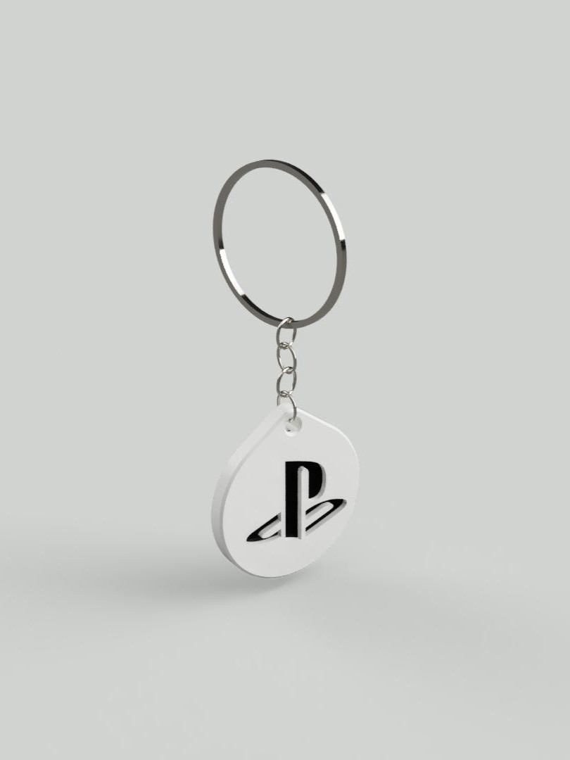 Play Station PS5 keychain — miniatura 2