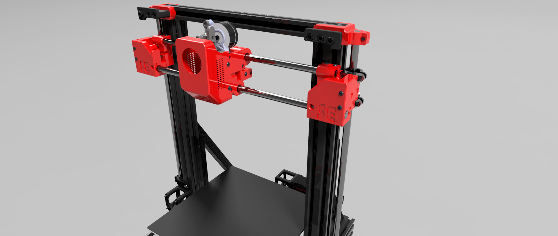 Smooth Ender. it's a Smooth rod Mod for Ender 3