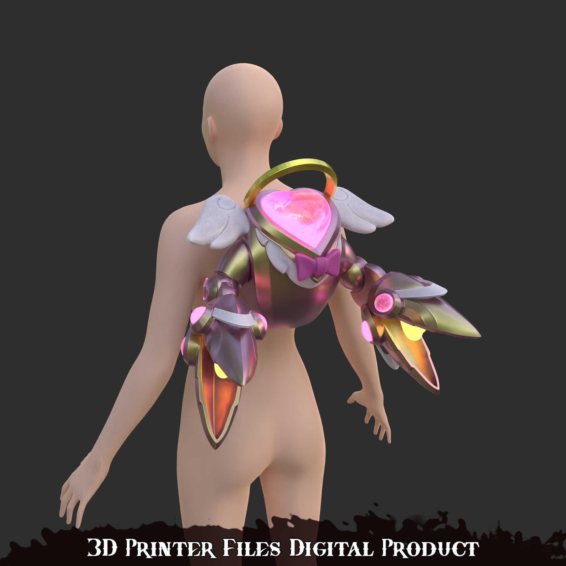 Heart of Hope Juno Cosplay Backpack Overwatch 2 — thumbnail 3