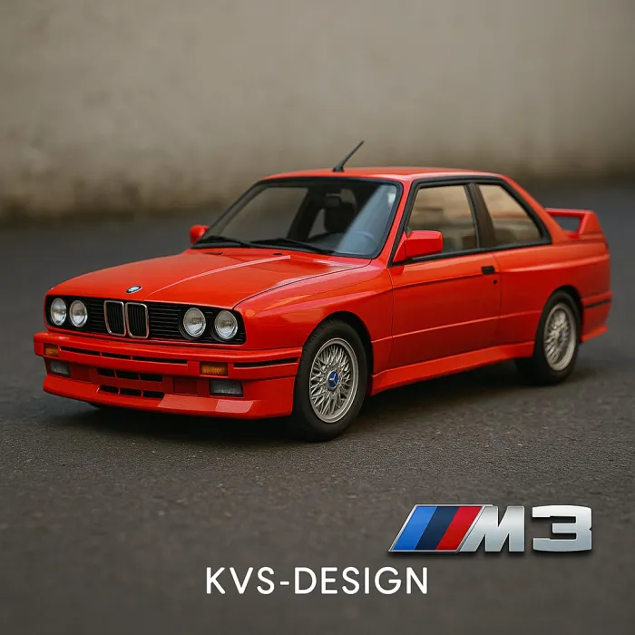 BMW E30 M3 – 1:21 Scale Model