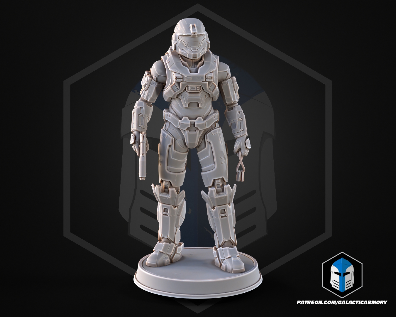 Noble 6 Figurine Pose 2 - 3D Print Files