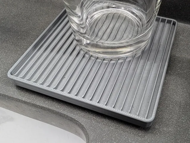 Bathroom Cup Coaster (Matches Toothbrush and Bite Guard Holder)