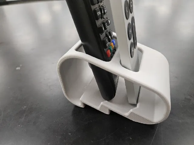 Apple and Samsung TV Dual Remote Control Stand